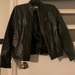 Ann Taylor Loft leather jacket.  Size 2 Petit